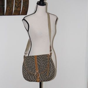 Vintage Eric Javits, Woven Rounded Shoulder Bag